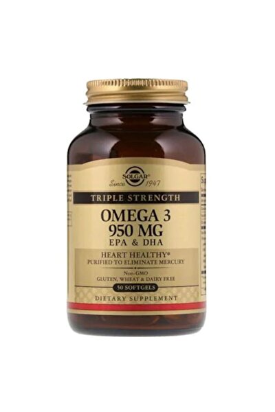 Solgar Omega 3 950 Mg 50 Yumusak Jel Trendyol