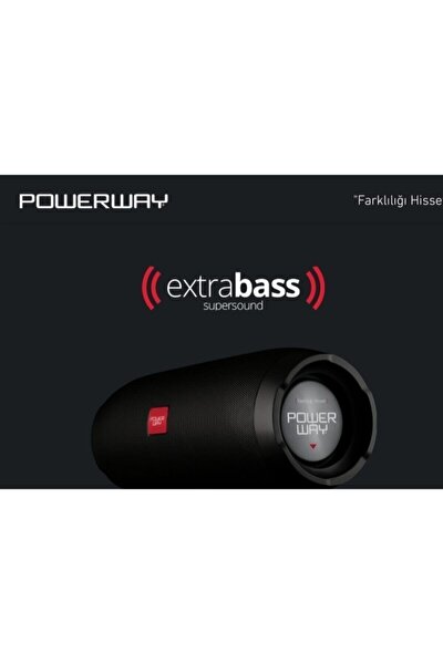 Wrx 08 Siyah Taşınılabilir Ses Bombası Bluetooth Extra Baas Hoparlör Speaker Fm Radyo
