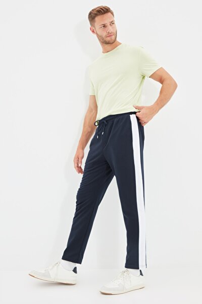 Sweatpants - Navy blue - Relaxed