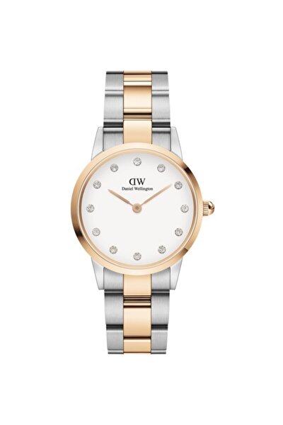 Daniel Wellington Kad n Kol Saati Iconic Link 32mm Silver White