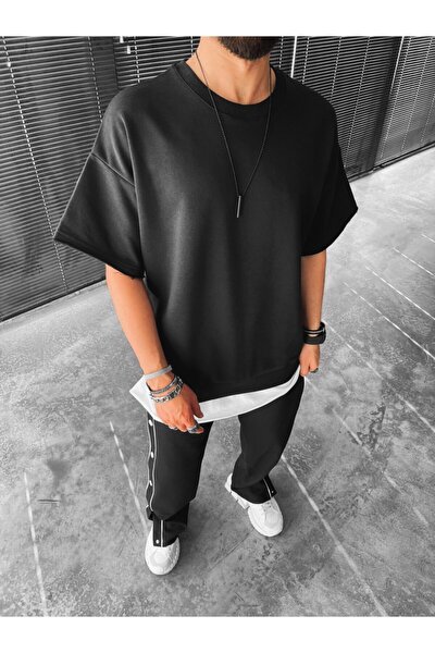 Ablukaonline Erkek Beyaz Yarasa Kol Oversize T Shirt Fiyati Yorumlari Trendyol