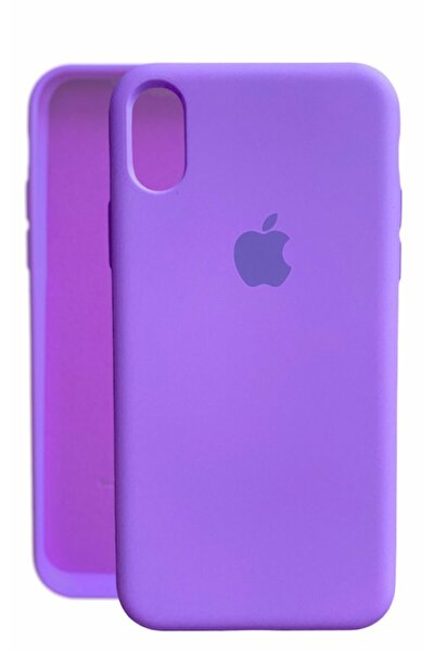 Iphone X Xs Lansman Logolu Içi Kadife Renkli Silikon Kılıf X Kılıf