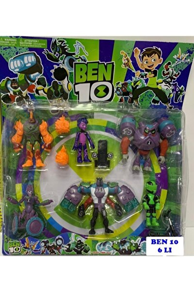 Mashotrend Benten Dort Kol Ben 10 Four Arms 6 Li Figur Seti 6 Figurlu Ben Ten Oyuncak Fiyati Yorumlari Trendyol