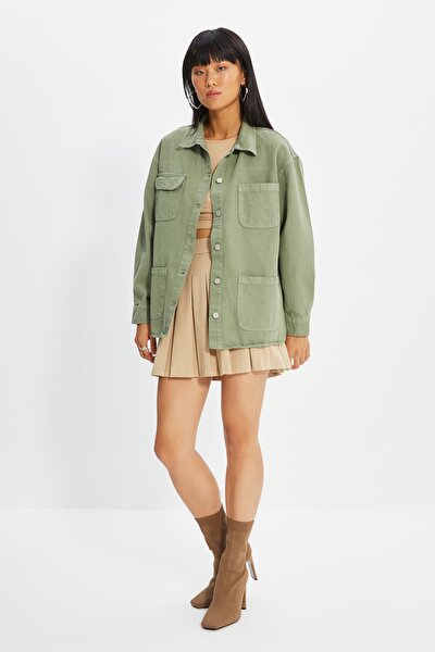 Jacke - Khaki - Regular Fit