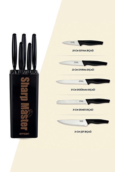 Sharp Master 6 Parça Bıçak Seti