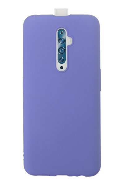 Reno 2z Kılıf Premium Rubber Silikon Kapak Ankacep - Lila