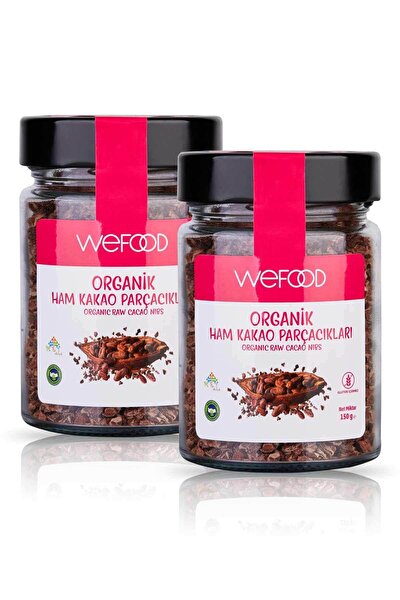 Organik Ham Kakao Parçacıkları 150 gr 2'li
