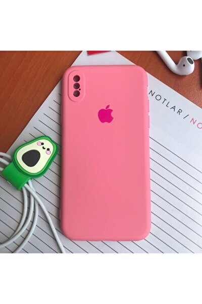 Iphone X/xs Logolu Lansman Kılıf Ve Kablo Toparlayıcı