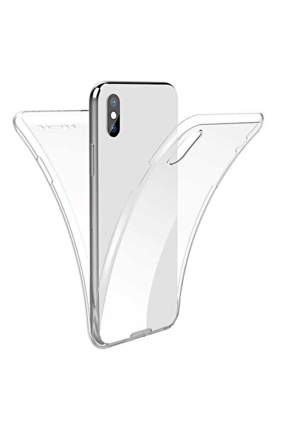 Iphone Xs Max Kılıf 360 Derece Ultra Esnek Tam Kaplayan Darbe Emici Enjoy Kapak
