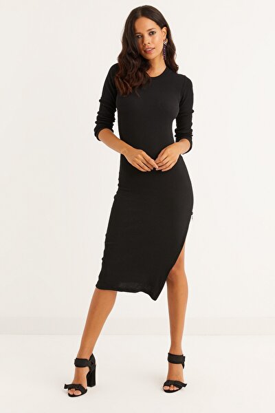 Kleid - Schwarz - Bodycon