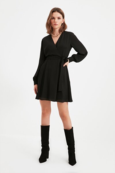 Dress - Black - A-line