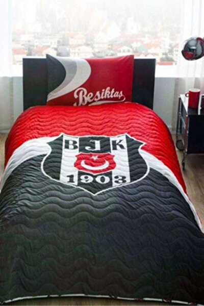 Tac Besiktas Logo Tek Kisilik Yatak Ortusu Seti Fiyati Yorumlari Trendyol