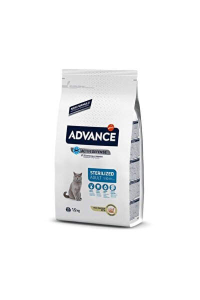 Advance Sterilised Hindili Kisirlastirilmis Yetiskin Kedi Mamasi 400 Gr Trendyol