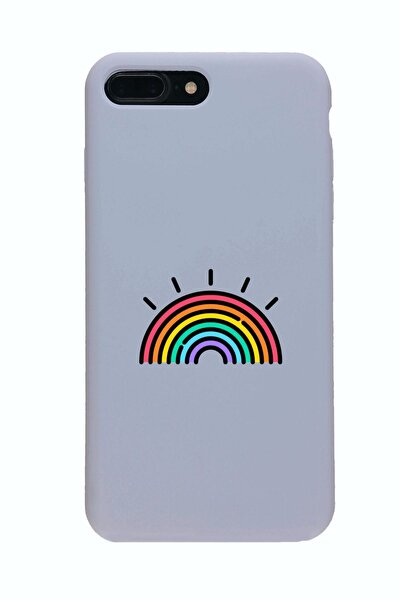 Mooodcase Gokkusagi Desenli Iphone 7 Plus Lila Telefon Kilifi Fiyati Yorumlari Trendyol