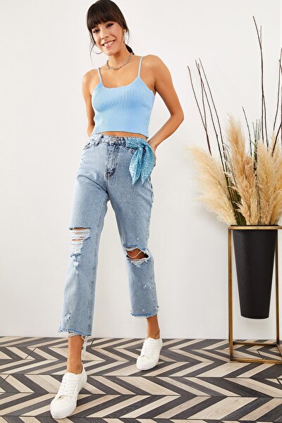 Jeans - Blue - Straight