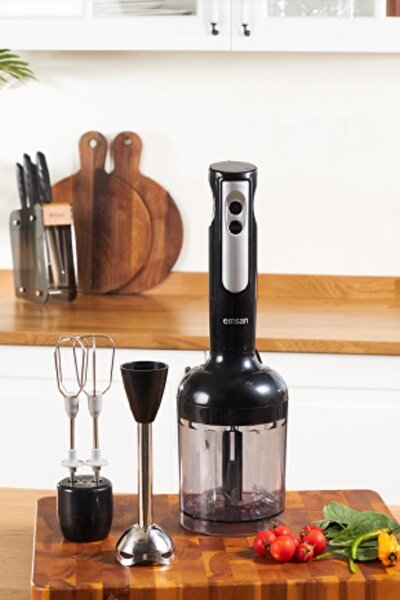 Powerpack Midi 4'lü Blender Set Siyah