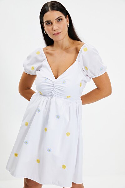Kleid - Weiß - Basic