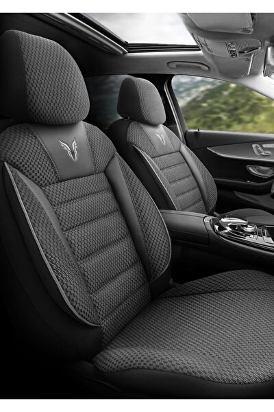 otom airbag dikisli ortopedik ozel tasarim oto koltuk kilifi tam set individual design siyah gri fiyati yorumlari trendyol
