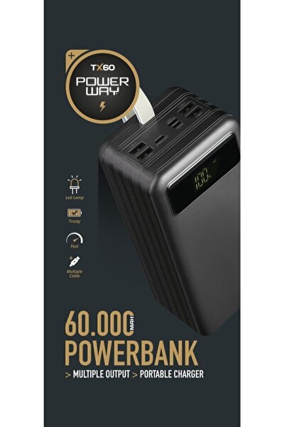 60.000 Mah Powerbank Tx60