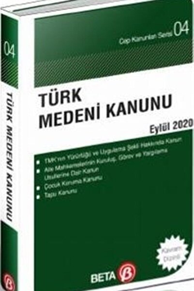 Türk Medeni Kanunu Eylül 2020 - Celal Ülgen 9786052427347