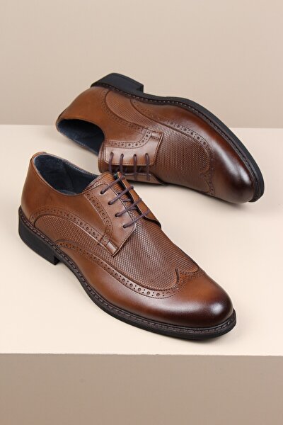 Hakiki Deri Günlük Klasik Rahat Oxford Erkek Ayakkabı