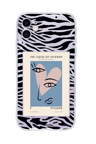 Iphone 11 Uyumlu Picasso The Ladies Of Avignon Premium Şeffaf Silikon Kılıf