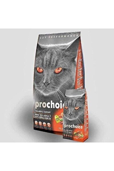 Pro Choice Pro 34 Somon Ve Pirincli Yetiskin Kedi Mamasi 15kg Fiyati Yorumlari Trendyol