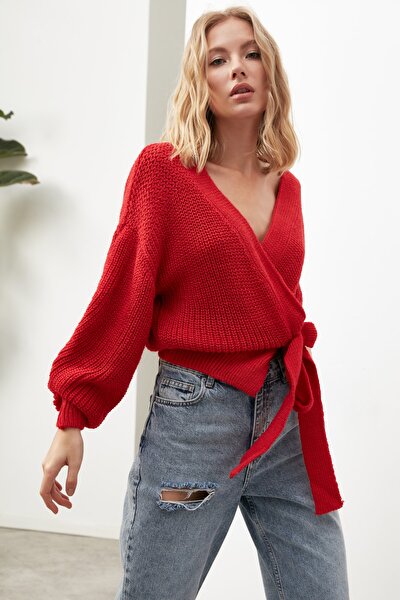 Strickjacke - Rot - Regular Fit