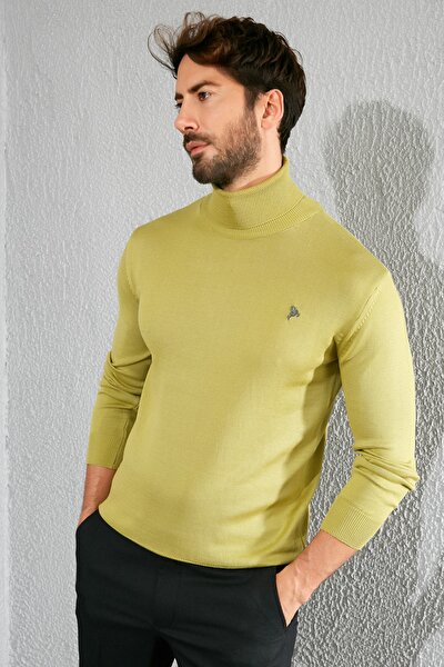 Sweater - Green - Fitted