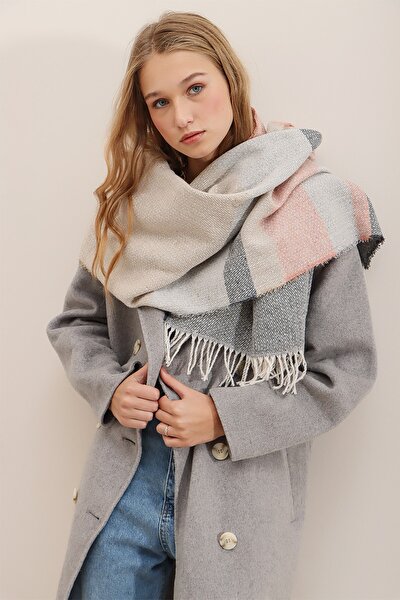 Schultertuch - Mehrfarbig - Casual