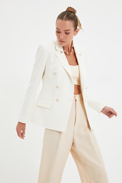 Blazer - Weiß - Regular Fit