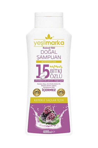 Yesilmarka 15 Bitki Ozlu Dogal Sampuan Kepekli Saclar Icin Trendyol