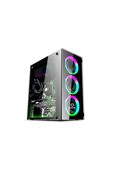 Gametech Gt 003 4x120mm Fanli Pencereli Gaming Oyuncu Bilgisayar Kasasi Psu Yok Trendyol