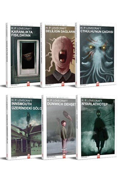 H. P. Lovecraft Seti - 6 Kitap (korku)