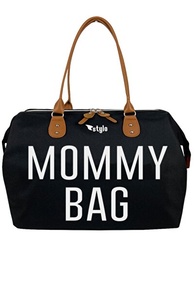Mommy Bag Anne Bebek Bakım Ve Kadın Çantası-usa Siyah
