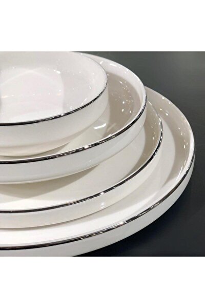 Mikasa Moor Beyaz Sade 24 Parca Yemek Takimi Fiyati Yorumlari Trendyol