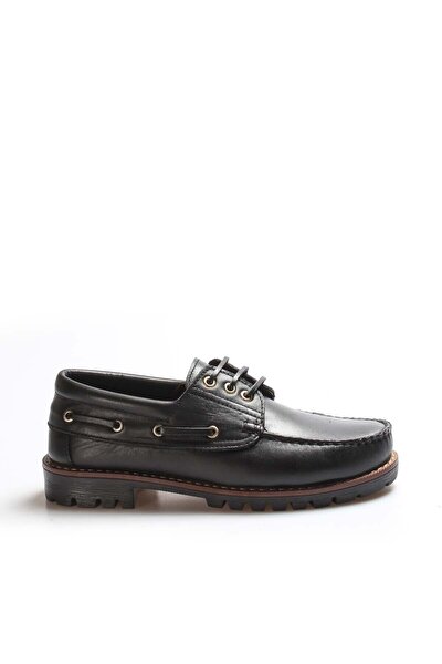 Hakiki Deri Siyah Erkek Loafer Ayakkabı 640xa1201