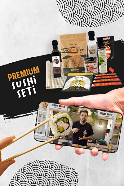 Premium Sushi Seti /Suşi Set (Videolu Anlatım)