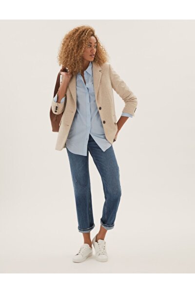 Relaxed Fit Blazer Ceket