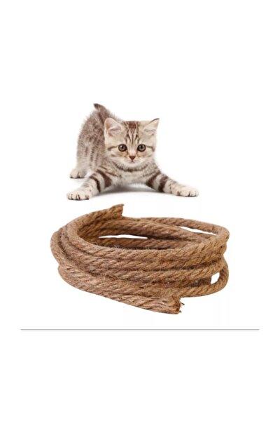 Petsi Kedi Tirmalama Ipi 6 Mm 10 Metre Kendir Halat Jut Halat Organik Halat Fiyati Yorumlari Trendyol
