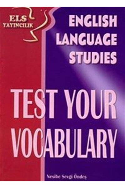 Els Yayincilik Test Your Vocabulary Trendyol