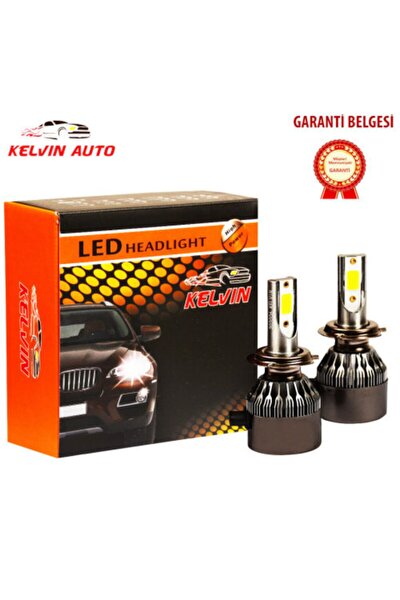 kelvin auto kelvin h4 led xenon far ampul simsek etkili beyaz guclu far fiyati yorumlari trendyol