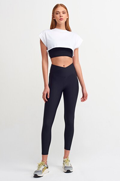 Leggings - Schwarz - Hoher Bund