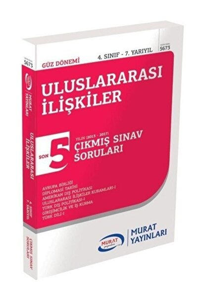 Murat Yayinlari 3 Sinif 5 Yariyil Uluslararasi Iliskiler Cikmis Sinav Sorulari Fiyati Yorumlari Trendyol