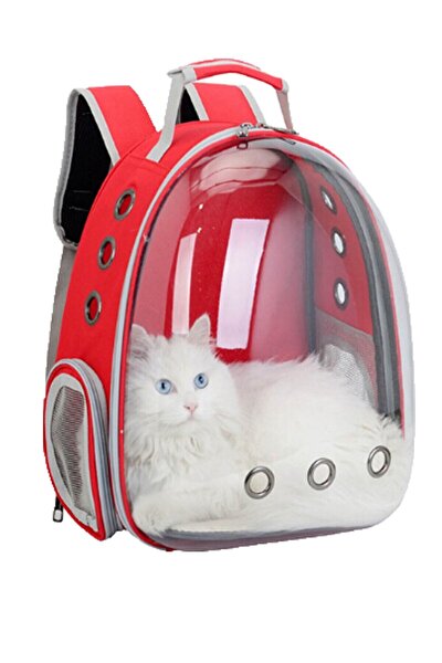 Iki Kedi Seffaf Astronot Kedi Kopek Tasima Cantasi 42x22x33 Cm Kirmizi Fiyati Yorumlari Trendyol