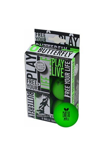 Butterfly Free Your Style 6 Li Masa Tenisi Topu Fiyati Yorumlari Trendyol