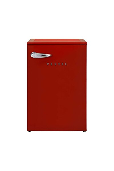 Retro Sb14201 Kırmızı Mini Buzdolabı