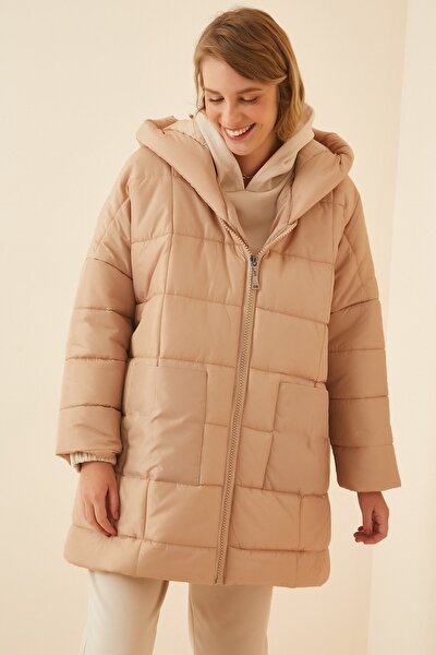 Mantel - Beige - Parka