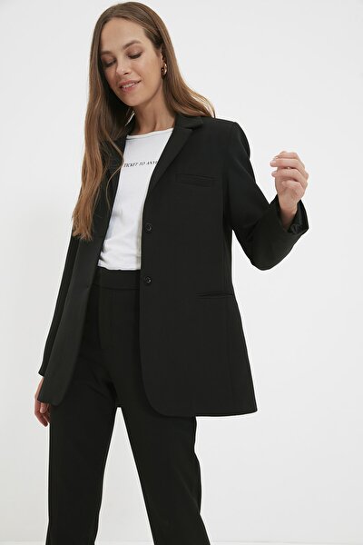Jacket - Black - Regular fit