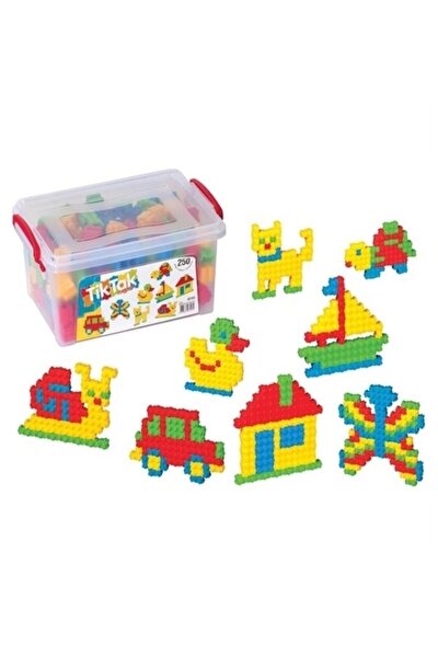 Tik Tak 250 Parça Eğitici Lego Bloklar 3153